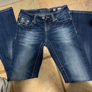Miss Me bootcut jeans size 24L (24x33)